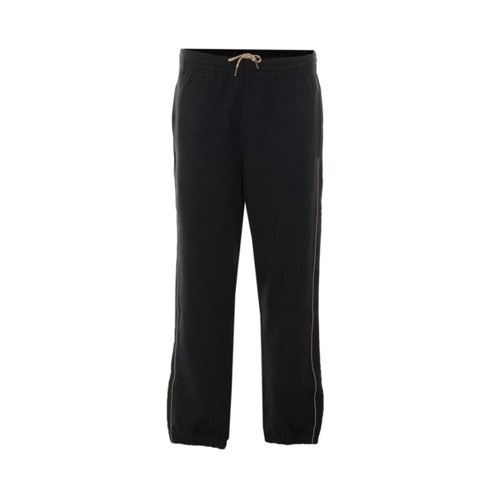 Burberry Men Check Trim Pants